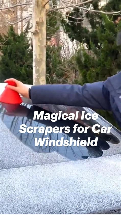 The Art of Ice Scraping: A Magical Approach to Clearing Windshields